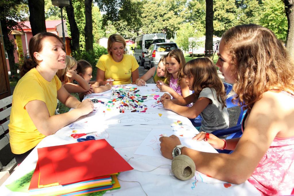 Camping Sokol Praha Esterno foto